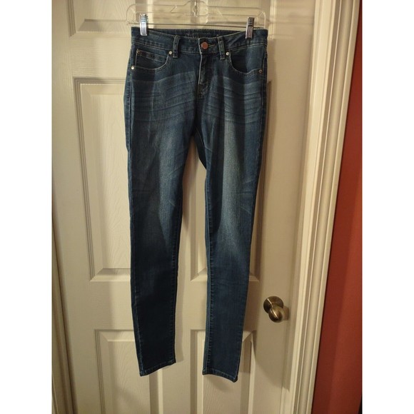 Jennifer Lopez Jeans Skinny Size 2 Blue - Picture 1 of 8